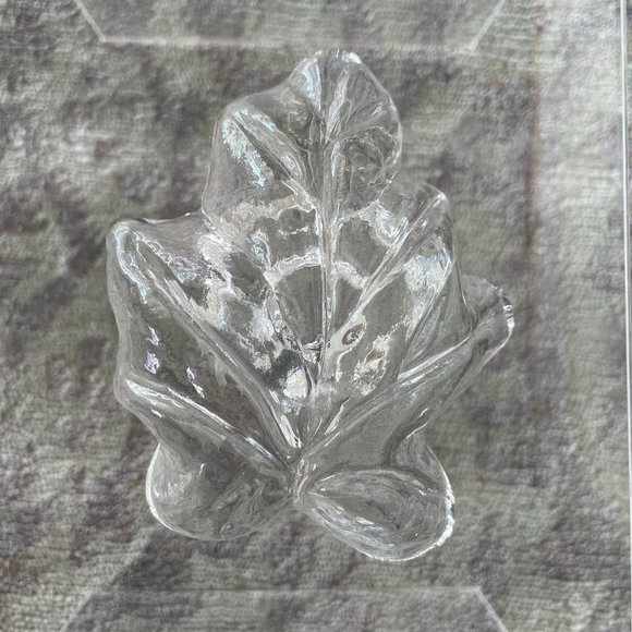 IVV Leaf Crystal Candle Holder - Picture 2 of 7